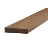 Lame terrasse fr&ecirc;ne thermo-chauff&eacute; lisse 20x145mm 2,10m