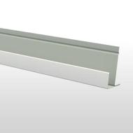 Profil F MF8LM pour panneau 13mm noir 3,00m