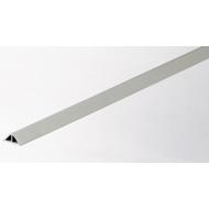 Liteau triangulaire PVC N°2 simple Ht15x15x20mm 2m