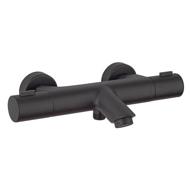 MITIGEUR BAIN/DOUCHE THERMOSTATIQUE RUBY EPOXY NOIR MAT
