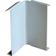 Jonction angle rentrant H.70mm laqué gris aluminium