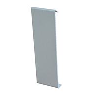 Jonction droite H.100mm laqué gris aluminium