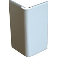 Jonction angle sortant H.70mm laqué gris aluminium