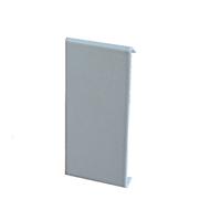 Jonction droite H.70mm laqué gris aluminium