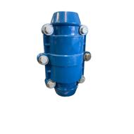 Manchon réparation permamente fonte bicone 180mm pour PE/PVC-U Ø125