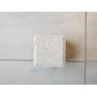 CABOCHON 8X8CM IVOIRE EP.8CM