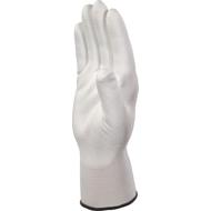 Gant tricot 100% polyester blanc T.9