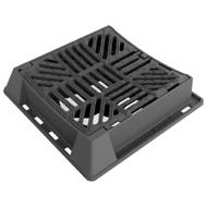 GRILLE D400 CONCAVE ARTICULEE CONCACVE DEDRA 400 PMR OUVERTURE 400X400