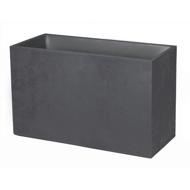 Jardinière MURET basalte rotomoulé 99x39cm H.60cm