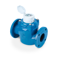 Compteur turbine perpendiculaire WSD DN150 500mm R160 fonte ISO PN10