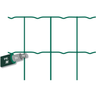 Grillage soudé PROMOPLAST 100 X 75mm H.1,5m vert rouleau 25m