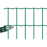 Grillage soudé EUROPLAST 100 X 50mm H.1,2m vert rouleau 25m
