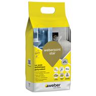 Mortier joint WEBER JOINT STAR gris béton sac 5kg