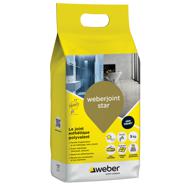 Mortier joint WEBER JOINT STAR gris granit sac 5kg