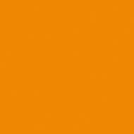 FAIENCE ORANGE 190 LISSE BRILLANT PATE BLANCHE 20X20CM EP.6,5MM