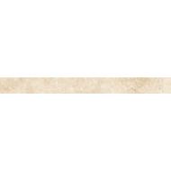 plinthe TRAVERTINO beige rectifié 7x60cm Ep.9mm