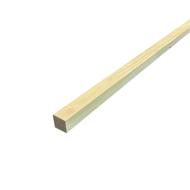 Carrelet pin sylvestre sans noeud 37,5x37,5mm 2,50m