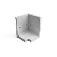 Elément d'angle GAMME TP en 1 partie H.125cm LG.100cm