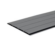 Lambris ATOUT PRO PVC gris clair 007 10x250mm 4,00m paquet 10 153