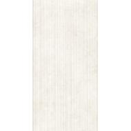 Faïence décor TRAVERTINO bianco rectifié 60x119,8cm Ep.9mm