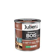 Peinture microporeuse bois JULIEN Brun cuivré 0.5L