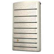Cuve murale EXTRASLIM STONE sable 400l robinet intégré