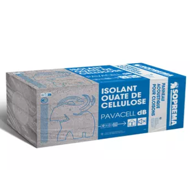 Panneau ouate de cellulose PAVACELL DB 45mm 135x60cm par 10