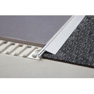 Profilé de transition RENO-AEV alu anodisé naturel mat H.12,5mm L.2,5m