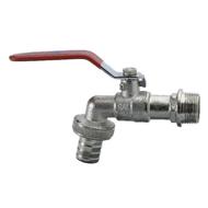 Robinet de puisage à sphère laiton 1/4 de tour mâle nez réf:309