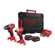 Perceuse +visseuse MILW M18BLCPP2B-402C 18V 4Ah + 2 batteries+chargeur