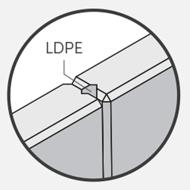LATTE DE JONCTION LDPE 300X2,5X2,5
