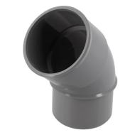Coude PVC Ø50 mâle-femelle 45° CJ4