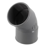 Coude PVC Ø50 femelle-femelle 45° CJ44