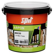 Cheville Arpon Ø8x30mm seau 350