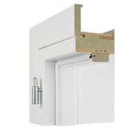 Chambranle/C-chambranle CLYPSO 2 MDF bte4 1300156 9010 204x83cm G 3P