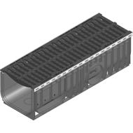 CANIVEAUR RF+X 300 TYPE 01, GRILLE FONTE, D400, 18MM, MONTEE ET CLAV