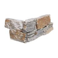 Parrement d'angle quartzite Z ROCK provence 15x20/40cm Ep.20-40mm