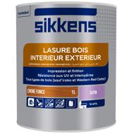 Lasure intérieur/extérieur satiné chêne foncé 1L