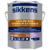 Lasure intérieur/extérieur satiné chêne foncé 5L