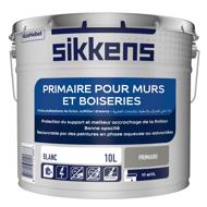 Primaire pour murs et boiseries blanc 10L