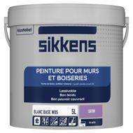Peinture pour murs et boiseries Blanc base claire W05 5L