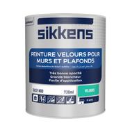 Peinture pour murs et plafonds velours base moyenne N00 1L