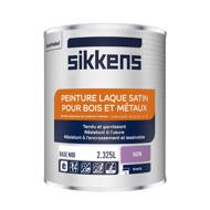 Peinture laque bois/métal/béton base moyenne N00 2,5L