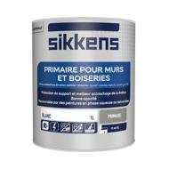 Primaire pour murs et boiseries blanc 1L