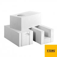 BLOC ANGLE BETON CELLULAIRE ENERGIE  CHAINAGE VERTICAL 25X25X62,5CM