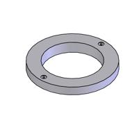 ELEMENT DE TETE BETON POUR REGARD Ø1000 H150 OUVERTURE Ø800