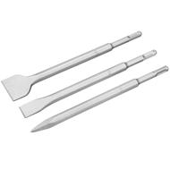 Burins plats SDS + + pointes DEWALT pack 2