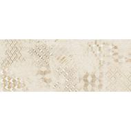 Carrelage décor MOCKUP chartula cream rectifié 40x100cm Ep.7mm