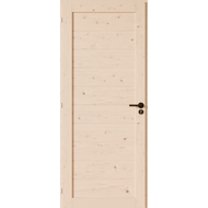 Bloc porte épicéa rec. RISOUL 204x83 GP huis. 88x47 +joint