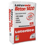 BETON STRUCTUREL ALLEGE 1400 KG/M³ - 25 MPA LATERMIX BETON 1400